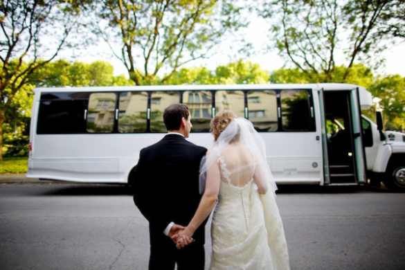 wedding party bus